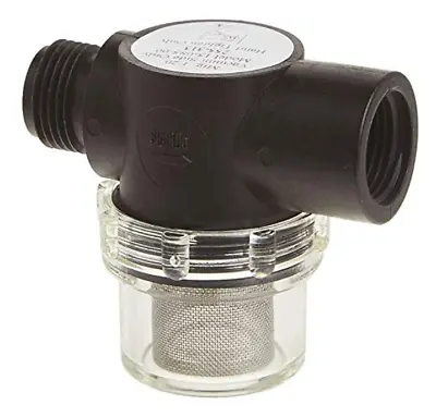 SHURFLO 255-313 1/2  Twist-On Pipe Strainer For RV Camper Marine Water Pump • $9.93