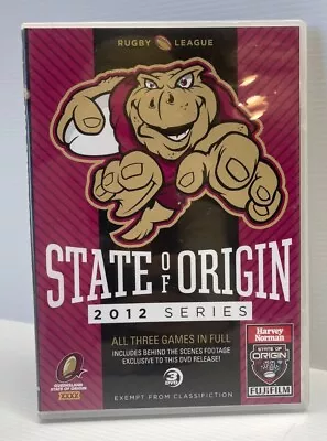 Harvey Norman Rugby League DVD State Of Origin 2012 Series Sports Tracked Post • $19.99