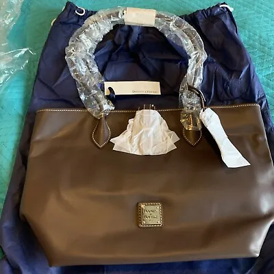 NWT Dooney And Bourke Medium Cindy Tote Bag/purse Brown NOS • $150