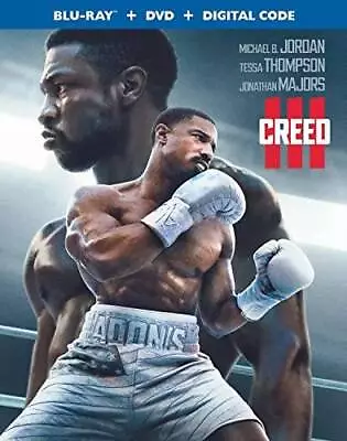 Creed III (Blu-Ray  DVD  Digital) - Blu-ray By Michael B Jordan - GOOD • $10.37