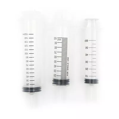 60/100 / 150ml Big Plastic Nutrient Sterile Health Measuring Syringe Tool VP ou • $2.49