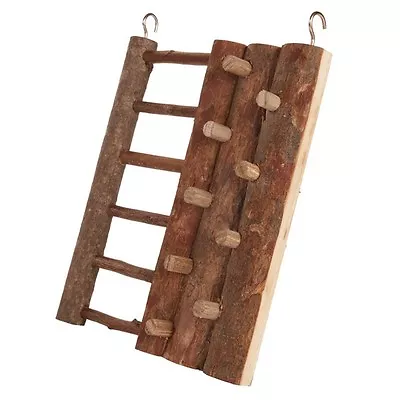 Trixie Natural Wooden Hanging Climbing Wall Ladder Hamster Gerbil Mice Cage6199 • £7.09