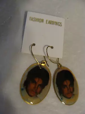 1980s MICHAEL JACKSON EAR RINGS UNUSED ON ORIGINAL CARD • $9