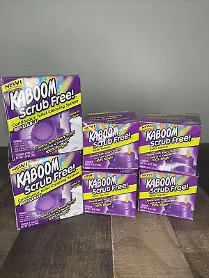New KABOOM Scrub Free Continuous Toilet Cleaning System Lot • $75