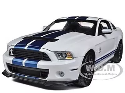 2013 Ford Shelby Cobra Gt500 Svt White 1/18 Diecast Shelby Collectibles Sc394 • $66.99