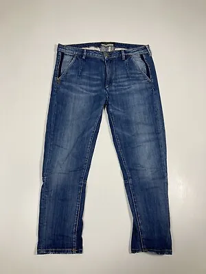 MAISON SCOTCH CROPPED Jeans - W28 L32 - Blue - Great Condition - Women’s • £24.99