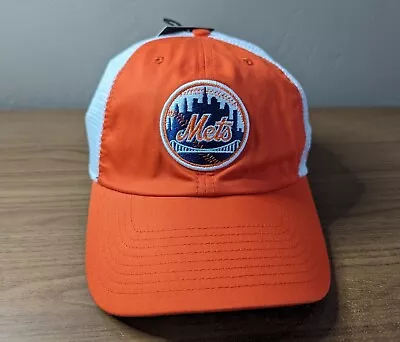 Mens Nike New York Mets Dri-Fit Adjustable Hat Cap Retro Logo Mesh Back • $27.99