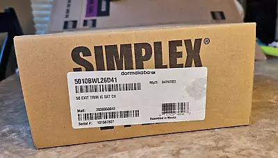 Brand New Sealed Box Kaba Simplex 5010BWL26D41 Dormakaba • $379