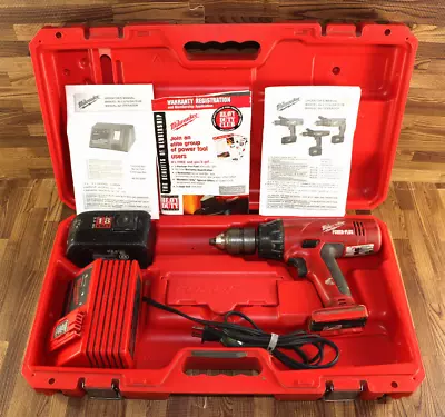 Milwaukee Power-Plus 18V Volt Cordless 1/2 Driver Drill 0522-20 Set • $108