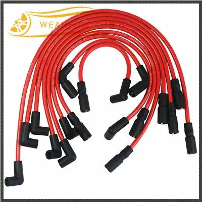 $26.88 • Buy High Performance Spark Plug Wires For 1996-2014 Chevy GMC 4.3L Vortec V6