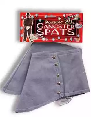 Gangster Spats Steampunk 20's Fancy Dress Halloween Costume Accessory 2 COLORS • $11.47