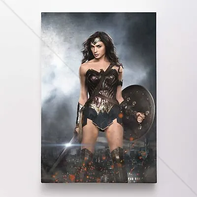 Wonder Woman Poster Canvas Justice League DC Comic Book Cover Art Print #54400 • $54.95