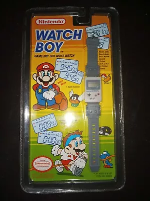 Rare 1993 Nintendo Watch Boy! Super Mario Bros! Game Boy! Sealed! • $199