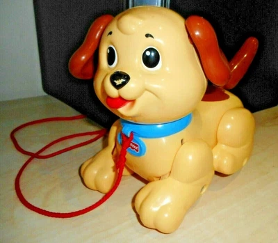 £6.99 • Buy Vintage Fisher Price Pull Along Dog, Fully Working 