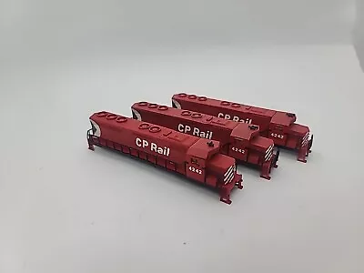 3 Life Like N Scale SD-45 Canadian Pacific CP Rail #4242 *Shells ONLY*  • $31.96