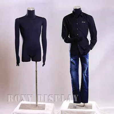 Male Mannequin Manequin Manikin Dress Form #JF-M02arm+BS-05 • $139