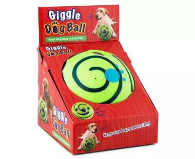 $12.50 • Buy Wobble Wag Giggle Ball Dog Indoor Outdoor Pet Toy Rolling Shake