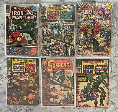 Tales Of Suspense Silver Age Lot - # 46 62 66 69 84 94 • $250