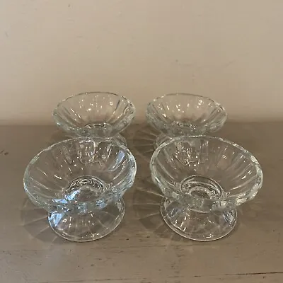Four VTG Indiana Glass Ice Cream Dishes • $24