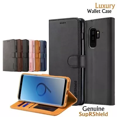 $5.99 • Buy For Samsung Galaxy S21+ S20+ S9 S8 S10+ Plus S10e Wallet Leather Case Flip Cover