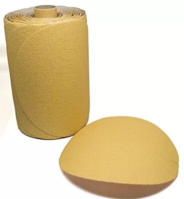 Aluminum Oxide 6 Gold Self Adhesive DA Sanding Paper Disc(40 To 400 Grit)100-PCs • $51.44