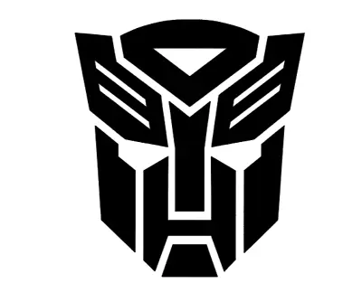 AUTOBOT Transformer  DIE-CUT Chrome  Or Color Vinyl Decal Sticker NEW • $3.20