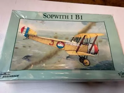 Rare FlashBack Sopwith 1B1...Kit 7962 ..1/72..Factory Sealed • $26.99