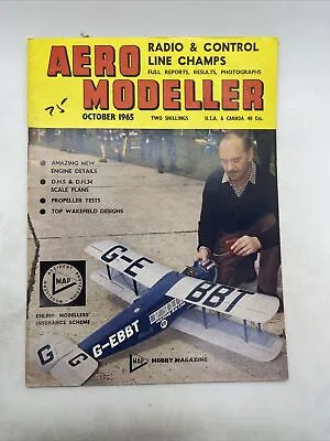 £10.01 • Buy Vintage Aero Modeller Magazine British Models Plans Engines Kits Oct 1965 