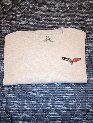 Men's Embroidered CORVETTE C6 T-Shirt - XL • $18.75