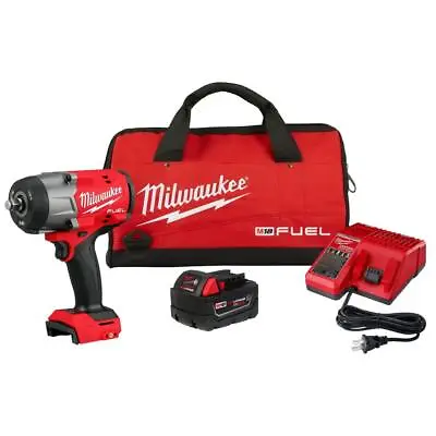 Milwaukee M18 Fuel 1/2 In High Torque Impact Wrench With Friction Ring Kit • $399