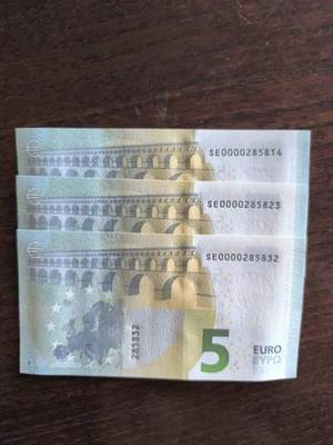 Billet De 5 Euros Rare 2002 - Série Jean-Claude Trichet, Numéro 292429
