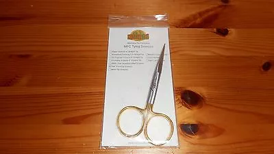 Montana Fly Fishing Company - 5  Tying Hair Scissors - Gold / Silver - NEW! • $9.95