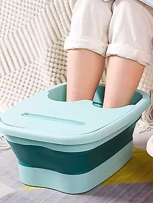 1pc Foldable Water Bucket Portable Massage Foot Bucket Foot SPA • $19.99