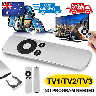 $4.45 • Buy Replacement Universal Infrared Remote Control Compatible For Apple TV1/TV2/TV3