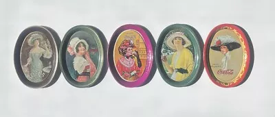 Lot Of Soda Tip Trays Coca Cola Pepsi ￼Sign Advertising Pop Tray (Vintage) • $25