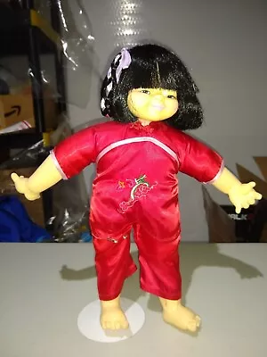 Vintage Rare 1980s Chopstick Kids Mieler Asian Doll • $29.45