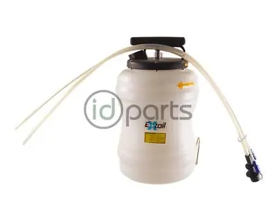 Oil Extractor Fluid Pump 10L Manual Vacuum W/ Gauge • $97.95