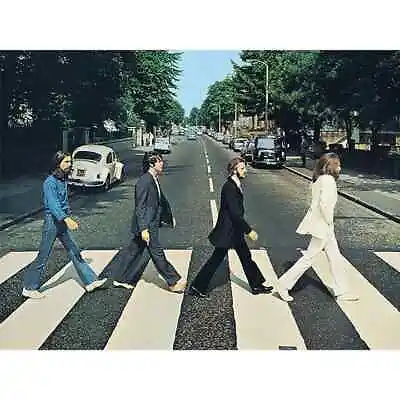 The Beatles - Abbey Road - Official 80 X 60 X 3.8cm Canvas Print Wall Art • £59.99