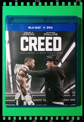 Creed (BlurayDVD 2015) Michael B. Jordan Sylvester Stallone (READ) • $3.50