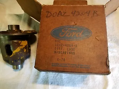1967-69 New Nos Ford 8 1/2  Integral Differential Empty Carrier Case Doaz 4204-b • $59.97