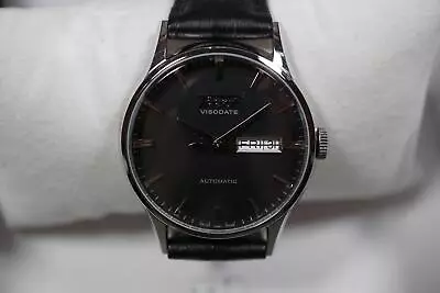 Tissot Heritage T019430B Black Dial Visodate Automatic Watch • $347.51