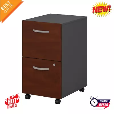 Brand NEW 2-Drawer 21 D Mobile Vertical File Cabinet Bush Furniture Bush Series • $199.09