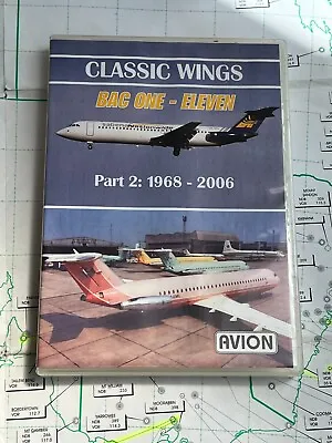 Classic Wings Avion Dvd / Pc Bac 111 Part 2 1968-2006   Court Line Autair • £16
