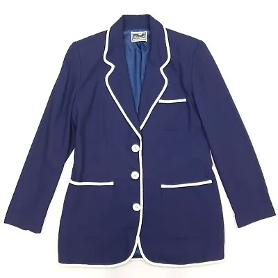 £35 • Buy Luisa Spagnoli Women Vintage Blazer Jacket Viscose Wool Elegant RETRO 42 (UK 14)