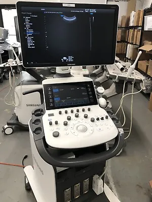 $31000 • Buy Samsung WS80A Elite Ultrasound And CV1-8 3D Abdominal With Realistic Vue