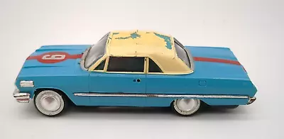Vintage Ideal Motorific Chevy Impala Battery Operated Slot Car 1:43 Scale 1960's • $25