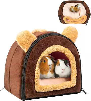 Guinea Pig Bed Rabbit Bed Cozy Guinea Pig Hideout House Bunny Hideout For Rabbit • $24.95