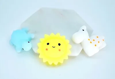 Mochi Squishy Toys Mini Squishy Party Favors Kids Animals Sun Giraffe Cute Toys • $14.95