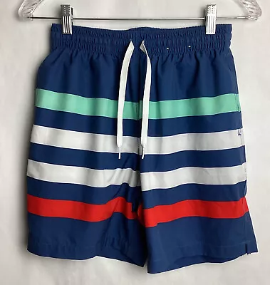 CHUBBIES Swim Mesh Lined Trunks 7” Shorts Sz Small Striped EUC • $16