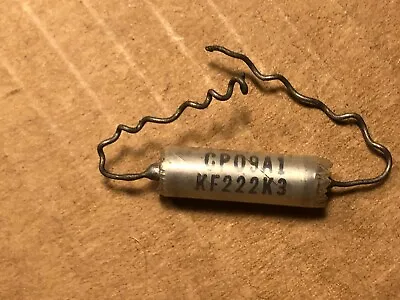 NOS Vintage .0022 Uf 600v Good-All Vitamin Q Capacitor Guitar Amp Tone Cap (Qty) • $5